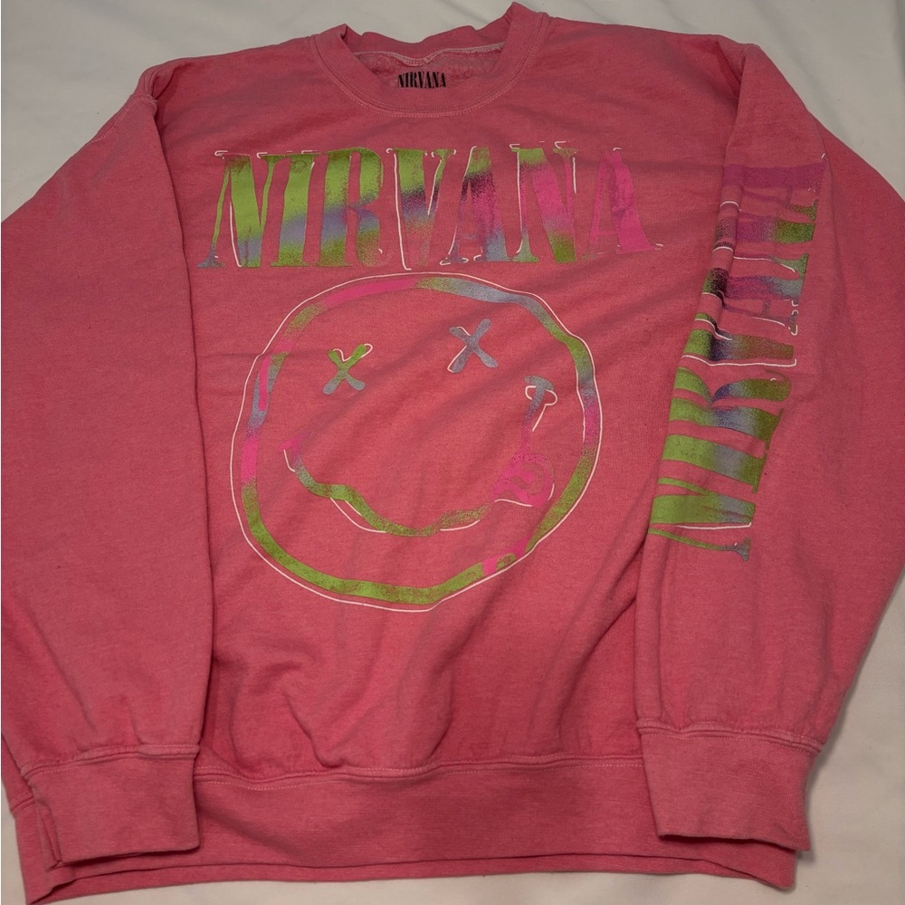 NIRVANA Graphic Crewneck Sweater